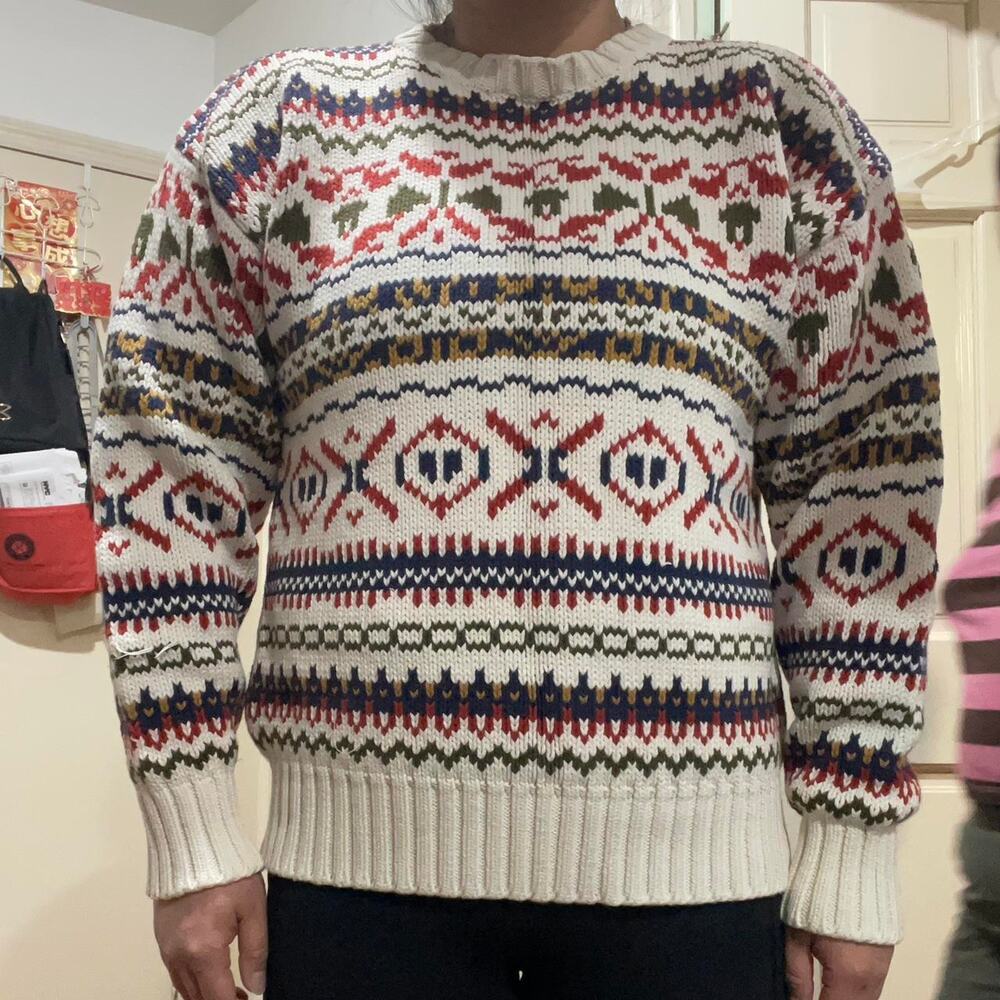 Gap multicoloured vintage sweater knitwear